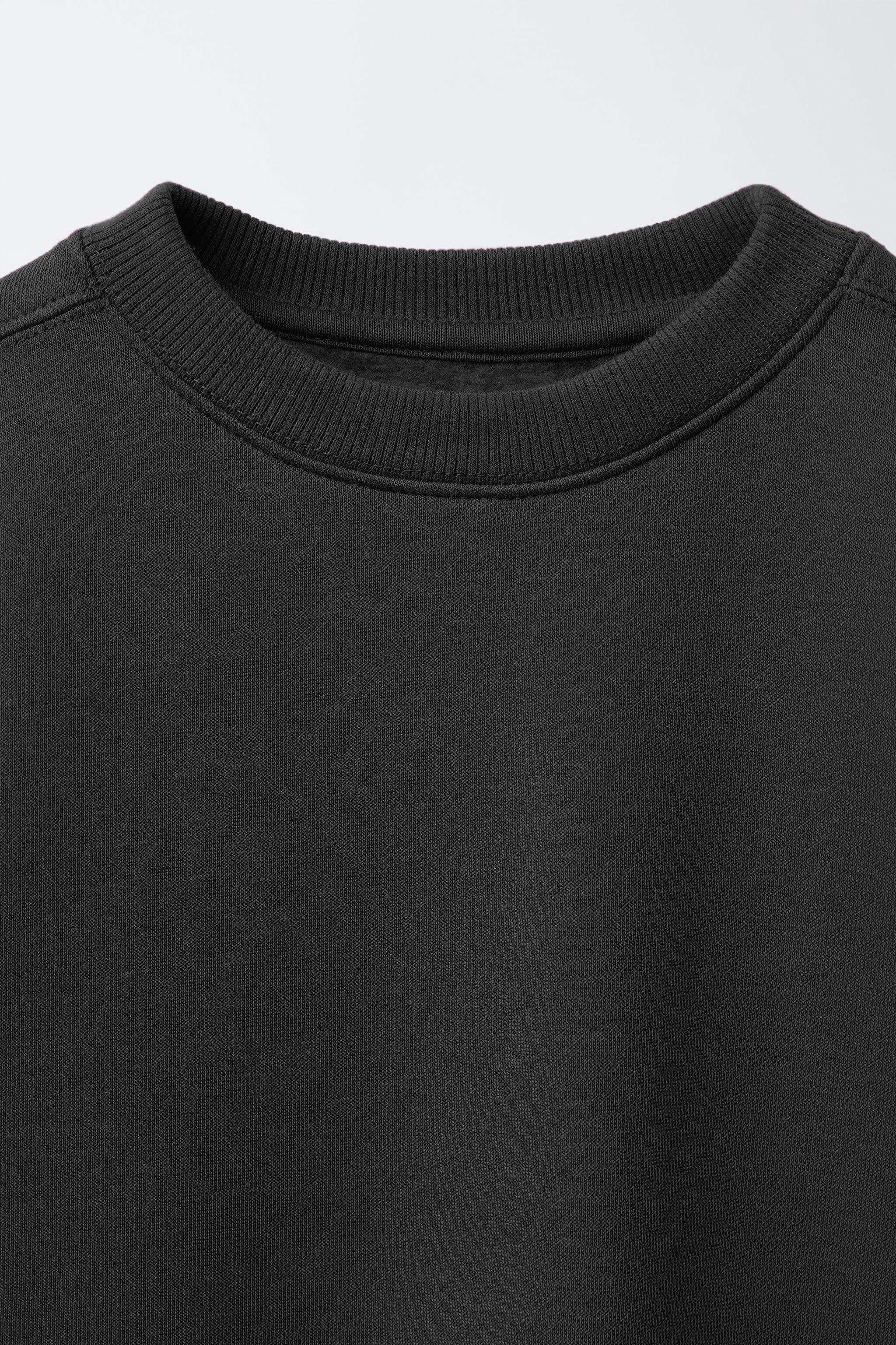 PLAIN JOGGING SWEATSHIRT